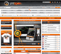 FxOpen Homepage